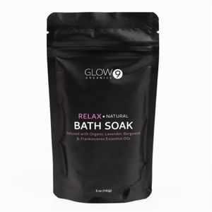 Glow Organics Relax Natural Bath Soak safe for pregnancy